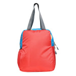 AMARY Lunch Bag with Front Pockets & Bottle Holder | Sturdy Light Weight Special Material |Water Repellent | Spacious Tiffin Bag, Lunch Bag, Bag for All Purpose Needs ( Galaxy Universe, Red)