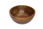 Amary Sheesham Wood Serving Bowl – Ideal for Salads, Fruits & Popcorn, Space-Saving & Stackable