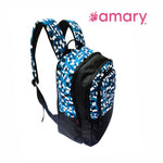AMARY Standard School & College Backpack | 1000D Water-Resistant Fabric | Durable, Lightweight & Spacious with 3 Compartments | YKK Runner & Nylon Stitching | Perfect for School, College & Travel