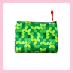 AMARY Multifunctional Pouch – Lightweight Matty Fabric Organizer with Zipper Compartment | Ideal for Work, School & Daily Use (Green)