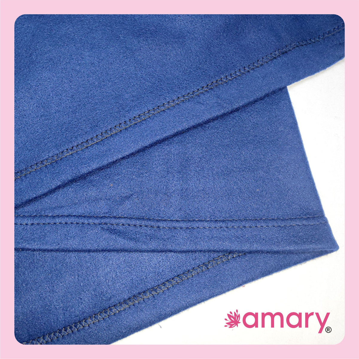 Amary Polar Fleece Blanket – Soft, Warm & Lightweight for Winter | Navy Blue Throw for Home, Travel & Outdoor Use
