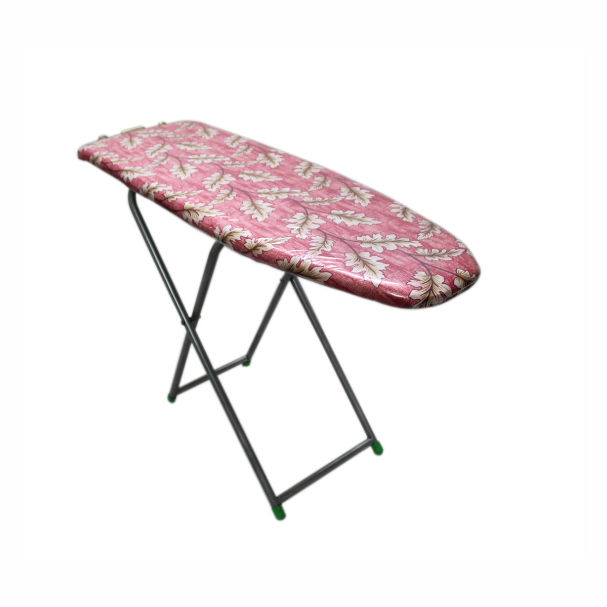 Amary Premium Wooden Ironing Board/Table with Iron Holder – Heavy-Duty Frame, Adjustable Height, Compact & Portable Design for Easy Storage, Pre-Assembled, User-Friendly (Assorted Design, 122cm x 38cm)