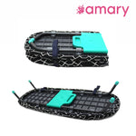 Amary Compact Folding Table Top Ironing Board/Table – Space saving portable Design, Lightweight, Pre-Assembled & User-Friendly (Assorted Design, 82cm x 31cm)