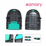 Amary Compact Folding Table Top Ironing Board/Table – Space saving portable Design, Lightweight, Pre-Assembled & User-Friendly (Assorted Design, 82cm x 31cm)