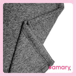 Amary Fleece Woolen Blanket – Soft, Warm & Lightweight All-Season Throw in Charcoal Grey