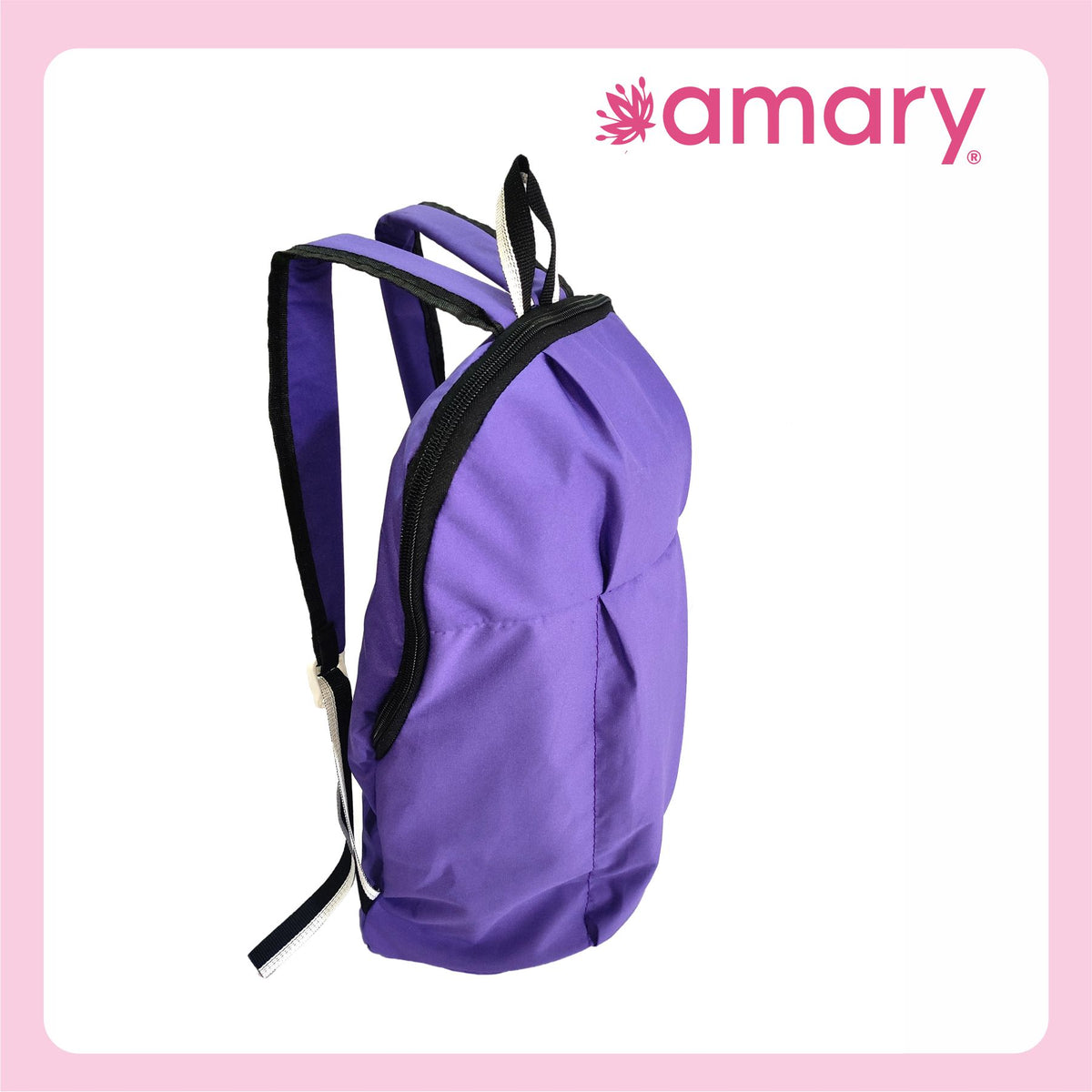 AMARY 10L Lightweight Backpack – Stylish Purple , Compact & Versatile