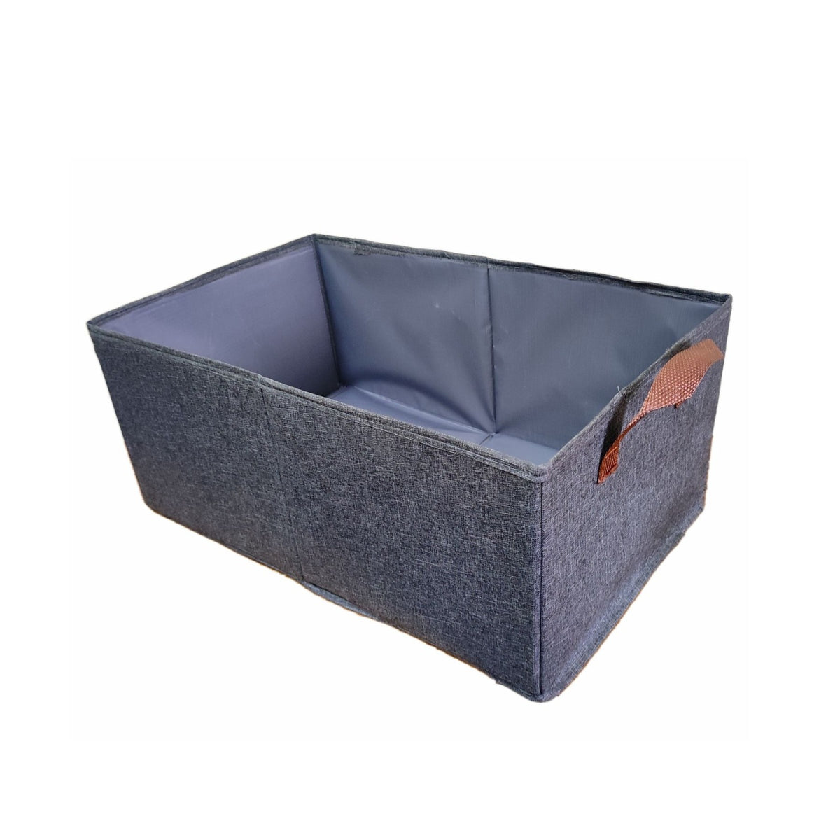 Amary Collapsible Storage Box – Foldable Fabric Organizer with Handles | 26L Large Capacity for Clothes, Toys, Books & Wardrobes