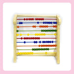 AVIAN Wooden Abacus Counting Game – Math Teaching Tool for Kids, Montessori Educational Toy (Multicolor)