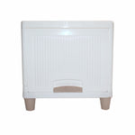 AMARY 1-Layer Cupboard Drawer Storage Box – Compact White Plastic Organizer for Clothes, Toys & Everyday Essentials