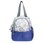 AMARY Lunch Bag with Front Pockets & Bottle Holder | Sturdy Light Weight Special Material | Water Repellent | Spacious Tiffin Bag, Lunch Bag, Storage Bag for All Purpose Needs (Unicorn, Blue )