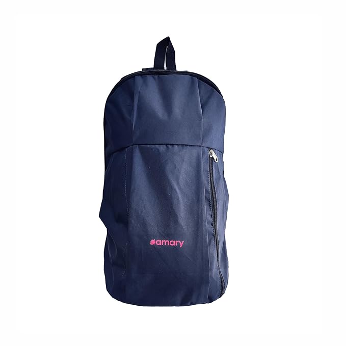 AMARY Sleek Mini Backpack – Stylish, Lightweight & Versatile Travel Bag for Daily Essentials (Navy Blue)