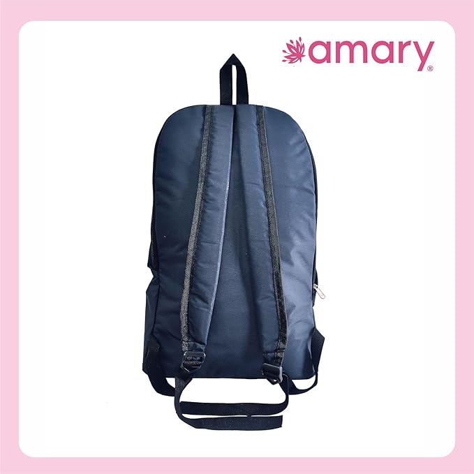 AMARY Sleek Mini Backpack – Stylish, Lightweight & Versatile Travel Bag for Daily Essentials (Navy Blue)