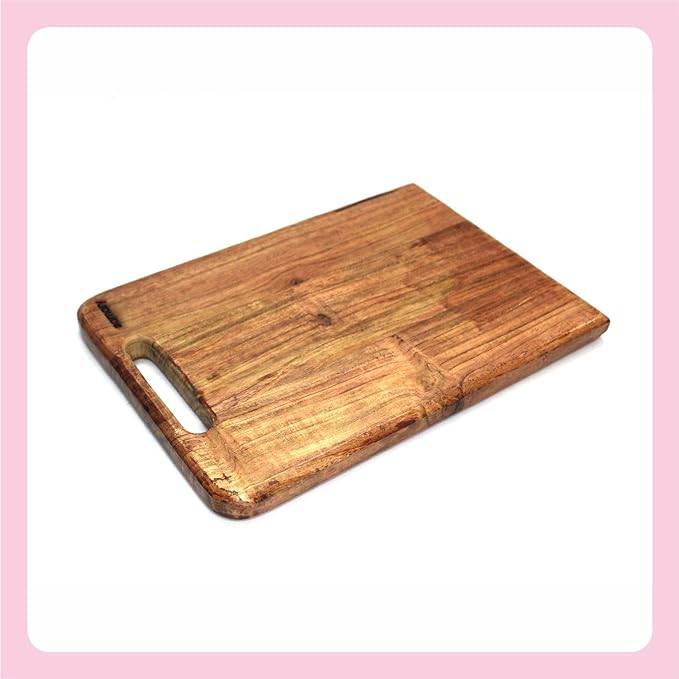 Amary Acacia Wood Chopping & Serving Board – Eco-Friendly Rectangle Cutting Board for Kitchen & Cheese