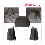 AMARY WildStride Cheetah Laptop Backpack | TM Dobby Water-Resistant Fabric | Durable, Spacious & Stylish | Laptop pad, 3 Compartments, YKK Runner & Nylon Stitching – Perfect for Work, Travel & Adventure