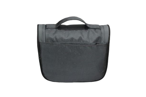 AMARY Travel Toiletry Bag – Lightweight, Water-Repellent Organizer Pouch for Men & Women (Gray)